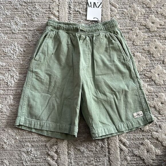 ZARA Kids | Sea Green | BERMUDA SHORTS WITH LABEL - Picture 6 of 6